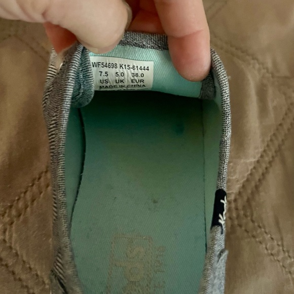 Keds Kickstart Canvas Lace Up, Womans, size 7.5, Chambray Blue - Picture 6 of 7